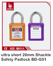 Padlock безопасности сережки 4mm DiaThin для промышленного