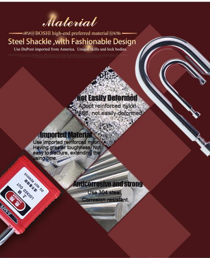 Padlock BOSHI BD-G51 безопасности OEM с короткой стальной сережкой