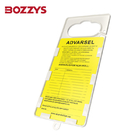 OEM Hook Scaffolding Holder Tags With PVC Double Sided Multi Function Insert